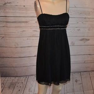 Sweet Storm Spaghetti Strap Black Dress Size M
